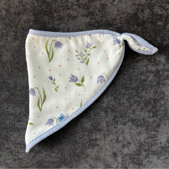 Little Unicorn Floral Bandana Bibs Set of 2 - Picture 13 of 15